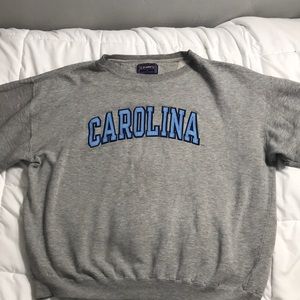 Oversized Carolina crewneck